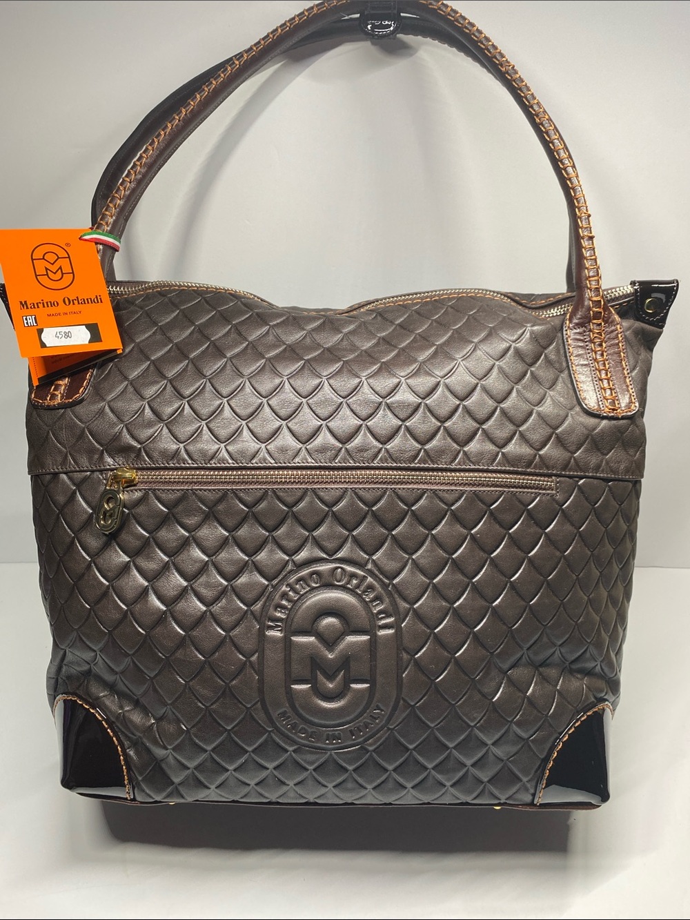 NWT Marino Orlandi-Chocolate Brown Hobo